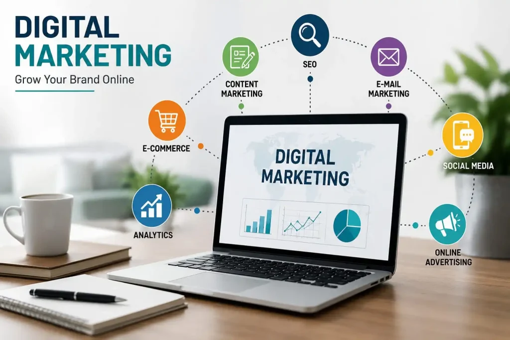 Organic traffic through SEO
